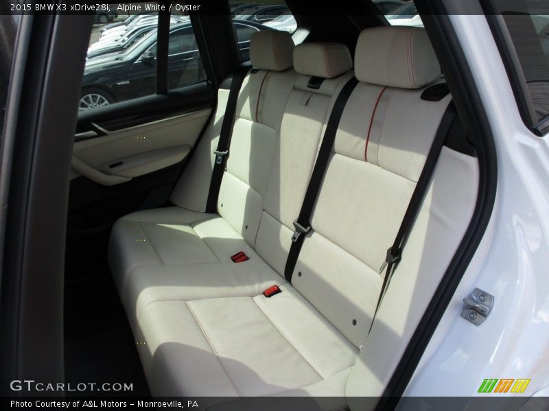 Alpine White / Oyster 2015 BMW X3 xDrive28i