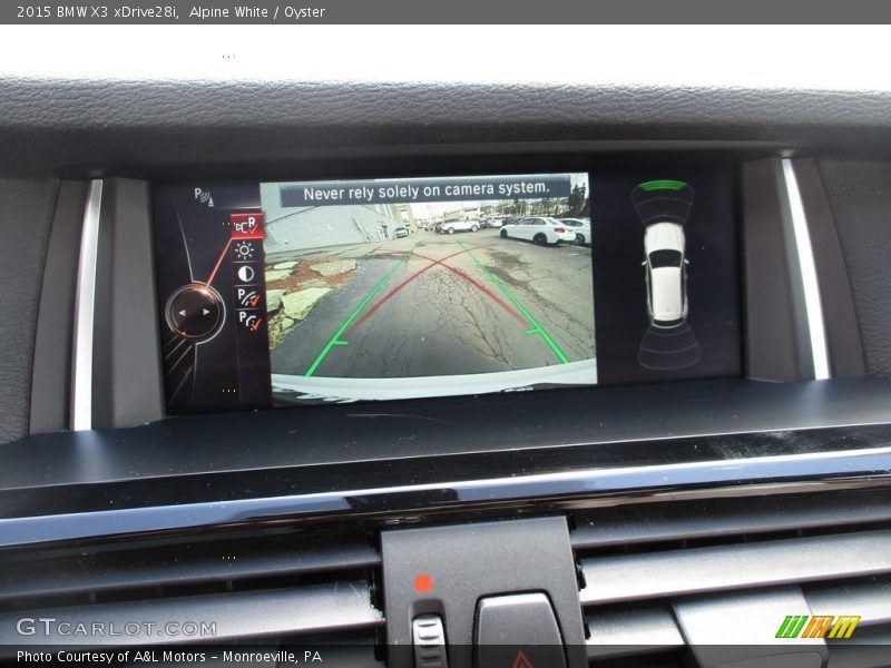 Alpine White / Oyster 2015 BMW X3 xDrive28i