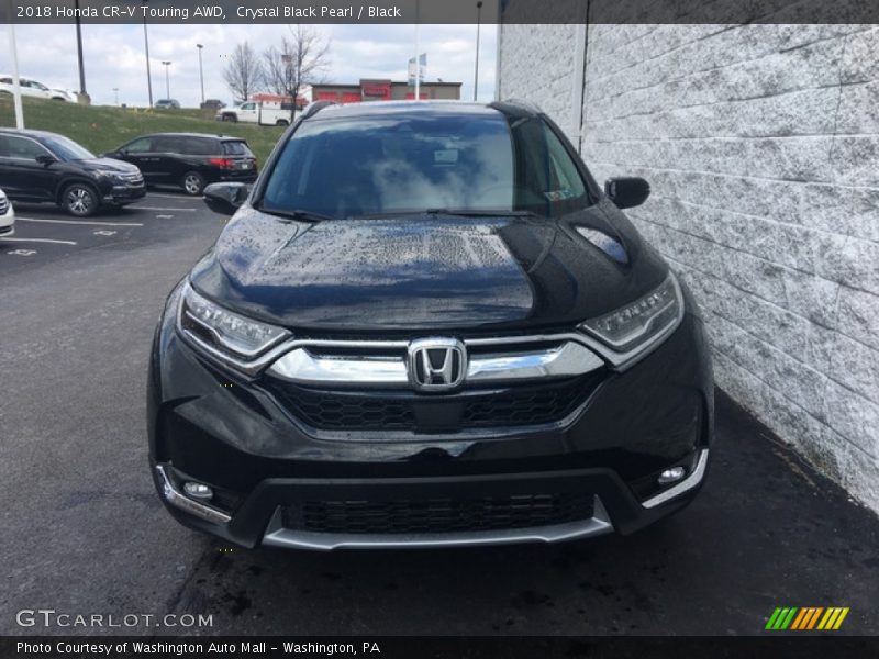 Crystal Black Pearl / Black 2018 Honda CR-V Touring AWD
