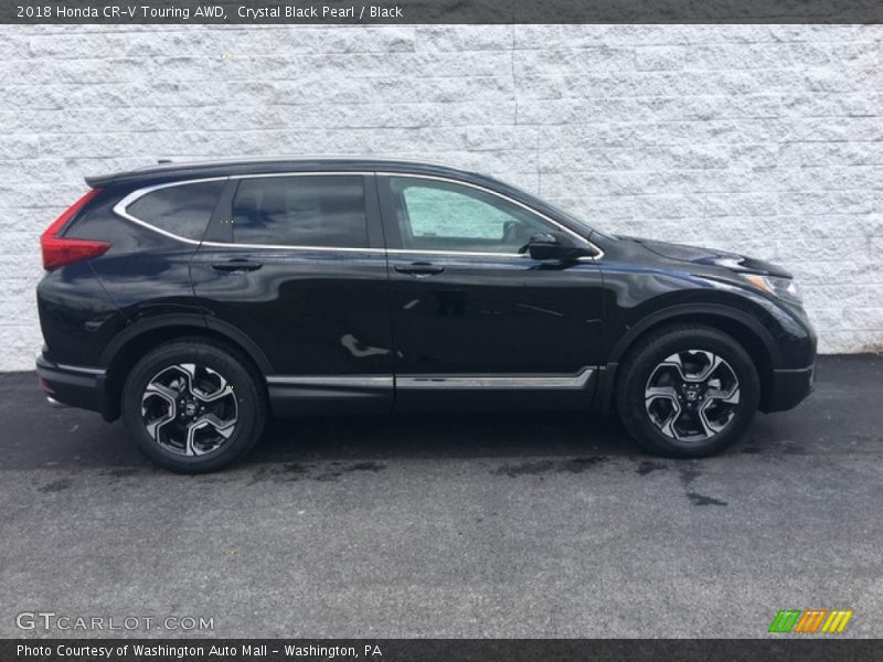 Crystal Black Pearl / Black 2018 Honda CR-V Touring AWD