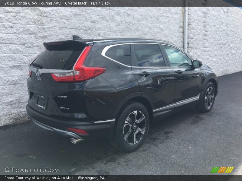 Crystal Black Pearl / Black 2018 Honda CR-V Touring AWD