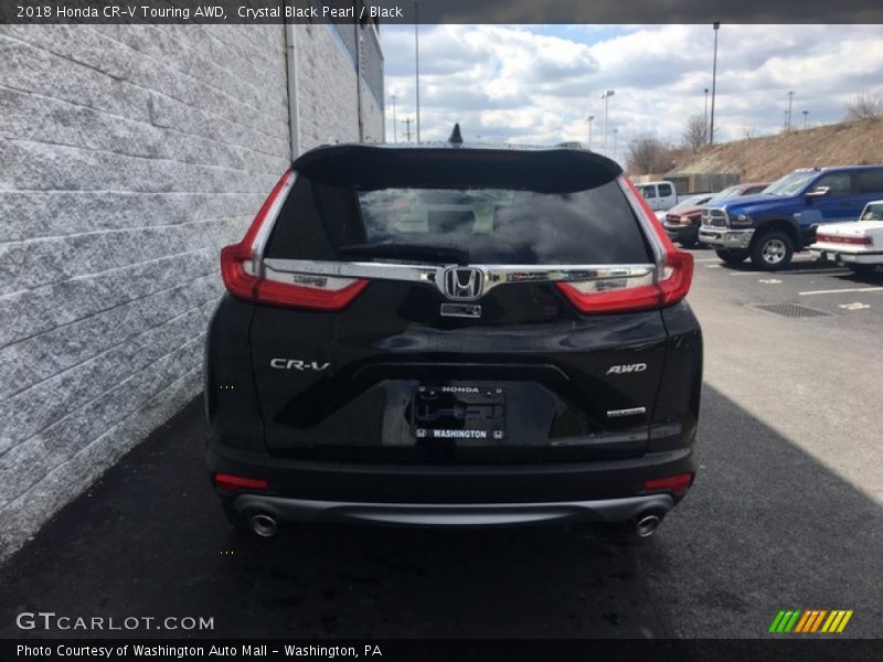 Crystal Black Pearl / Black 2018 Honda CR-V Touring AWD