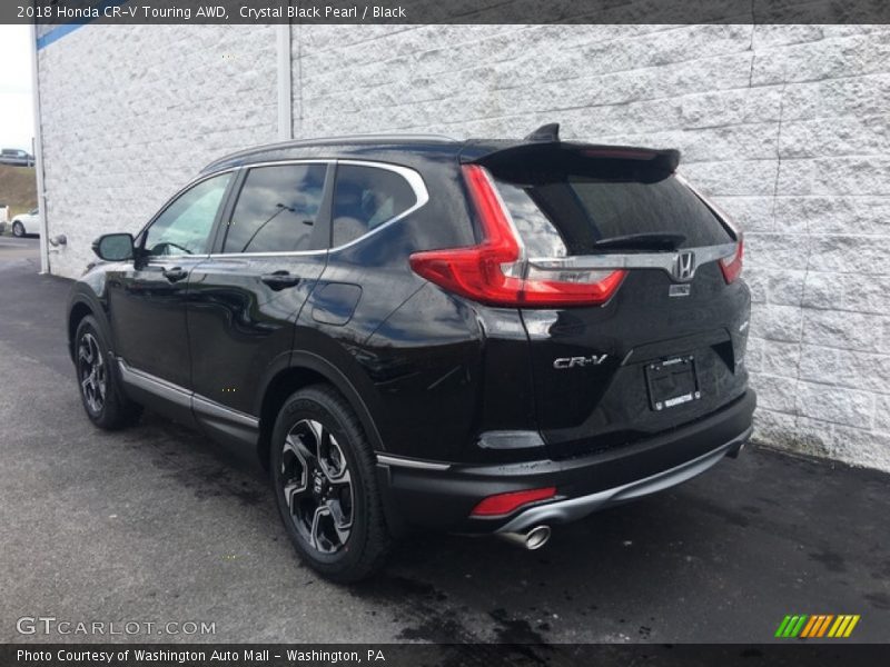 Crystal Black Pearl / Black 2018 Honda CR-V Touring AWD