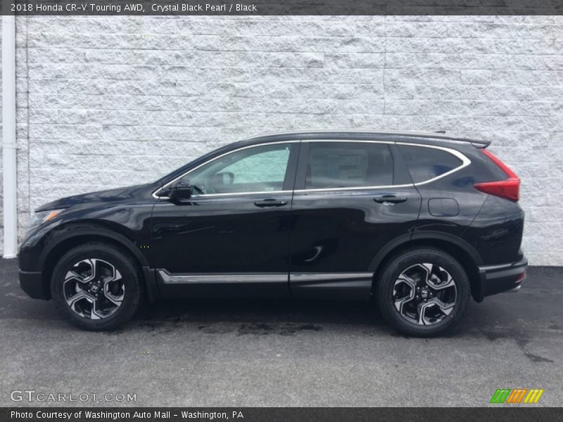 Crystal Black Pearl / Black 2018 Honda CR-V Touring AWD
