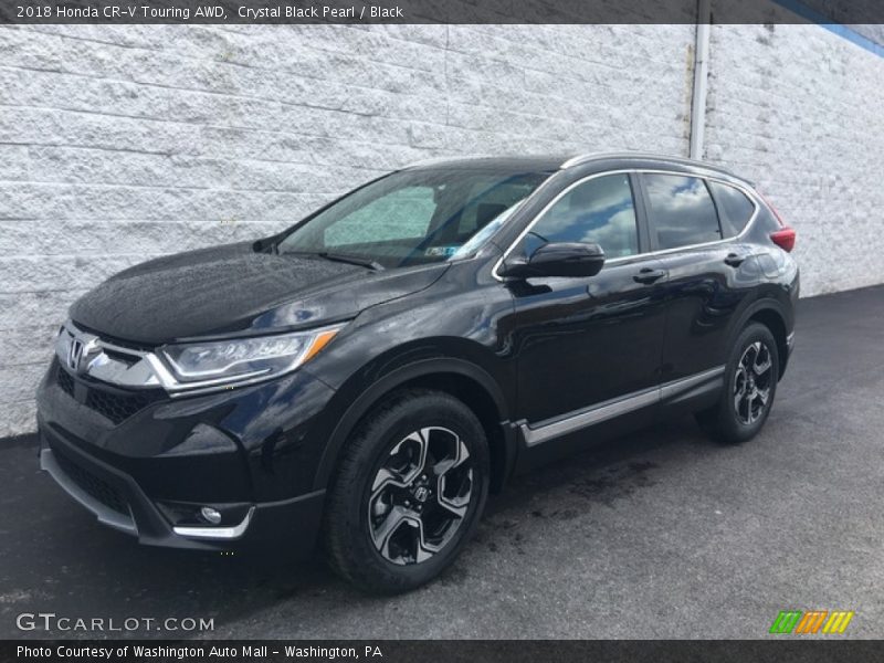 Crystal Black Pearl / Black 2018 Honda CR-V Touring AWD