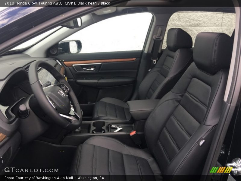 Crystal Black Pearl / Black 2018 Honda CR-V Touring AWD