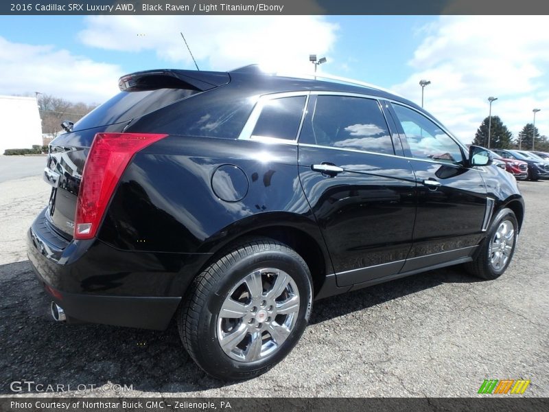 Black Raven / Light Titanium/Ebony 2016 Cadillac SRX Luxury AWD