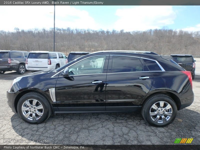 Black Raven / Light Titanium/Ebony 2016 Cadillac SRX Luxury AWD