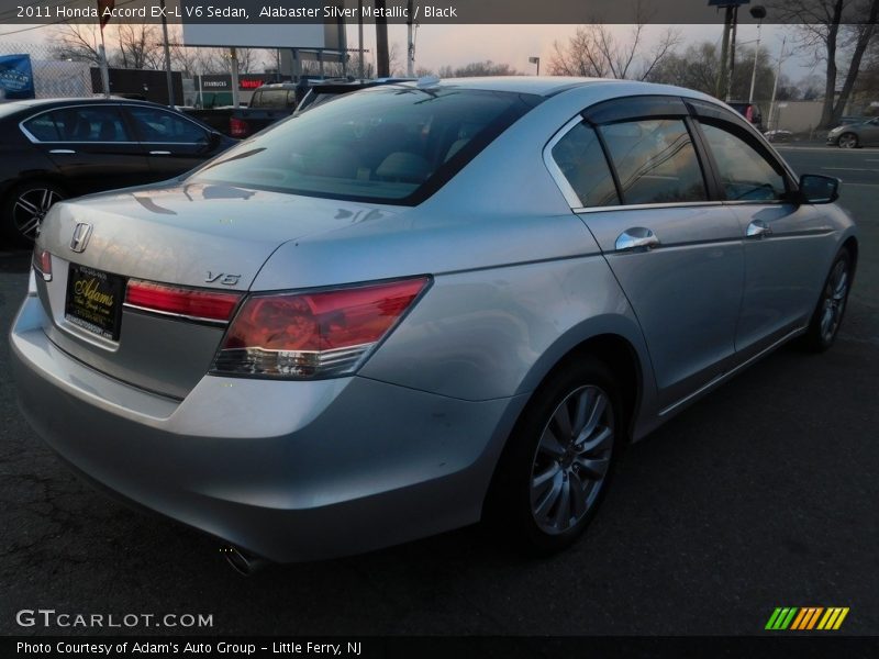 Alabaster Silver Metallic / Black 2011 Honda Accord EX-L V6 Sedan