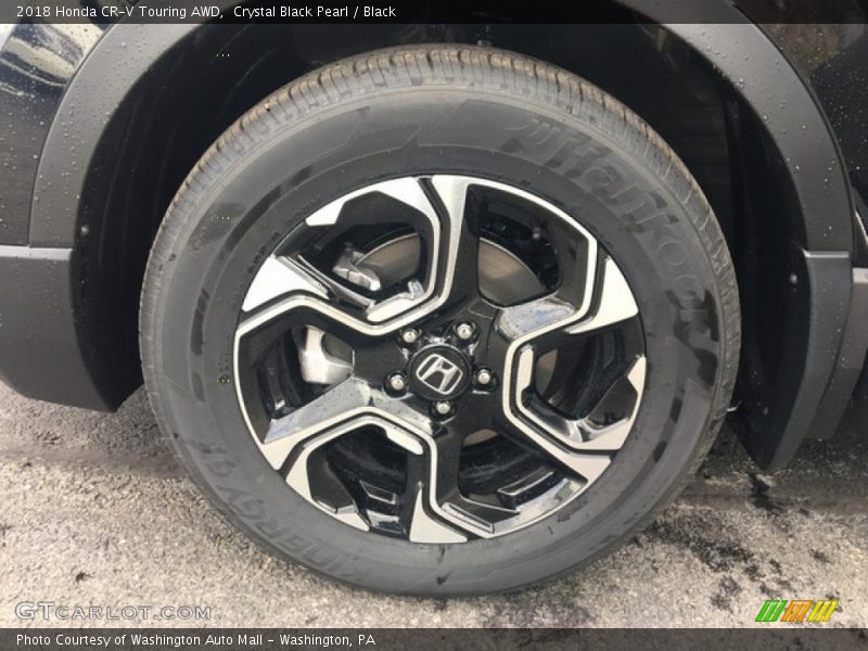 Crystal Black Pearl / Black 2018 Honda CR-V Touring AWD