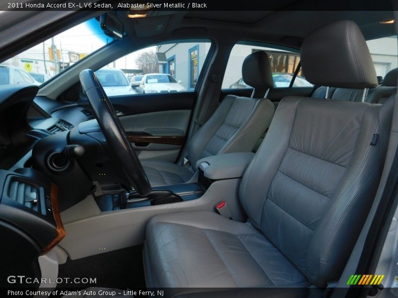 Alabaster Silver Metallic / Black 2011 Honda Accord EX-L V6 Sedan