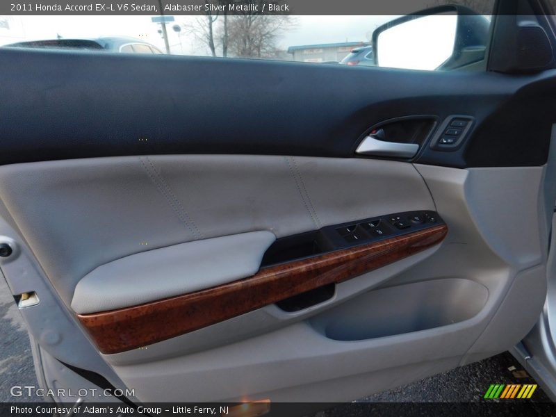 Alabaster Silver Metallic / Black 2011 Honda Accord EX-L V6 Sedan