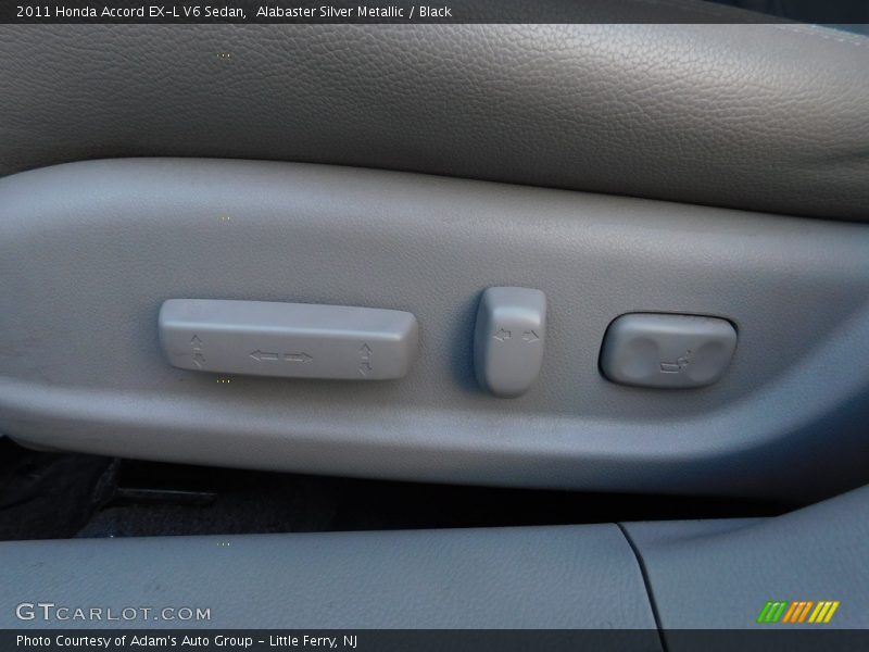 Alabaster Silver Metallic / Black 2011 Honda Accord EX-L V6 Sedan