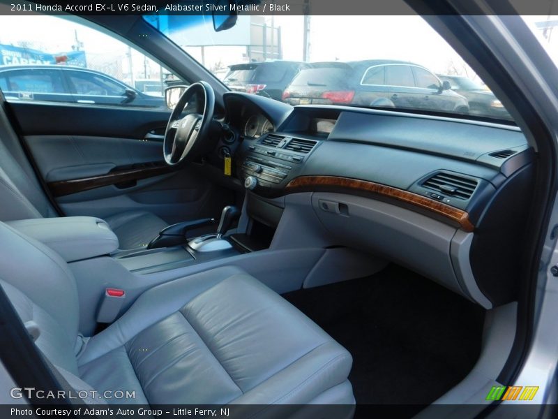 Alabaster Silver Metallic / Black 2011 Honda Accord EX-L V6 Sedan