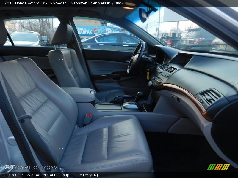 Alabaster Silver Metallic / Black 2011 Honda Accord EX-L V6 Sedan