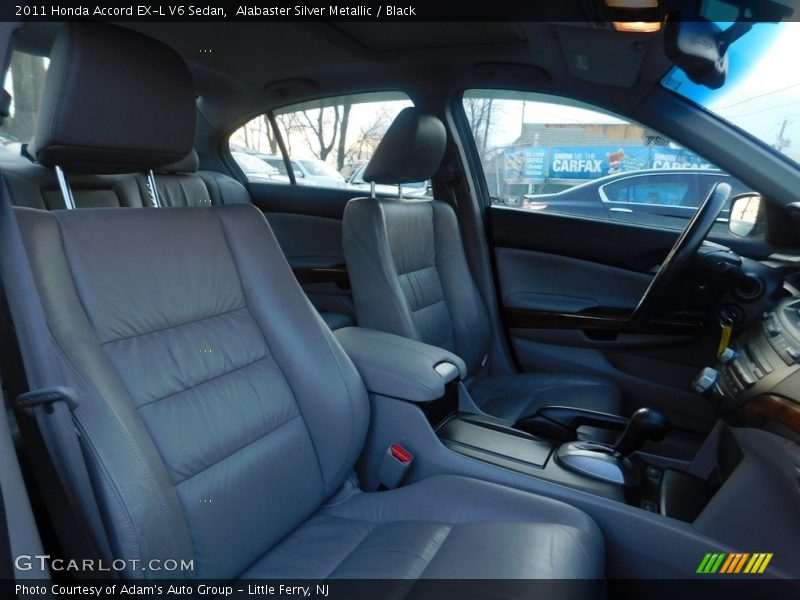 Alabaster Silver Metallic / Black 2011 Honda Accord EX-L V6 Sedan