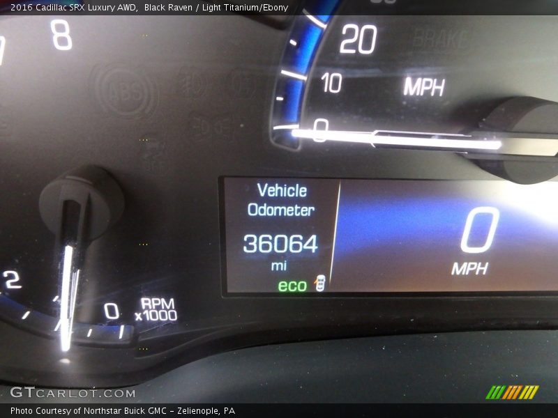 Black Raven / Light Titanium/Ebony 2016 Cadillac SRX Luxury AWD