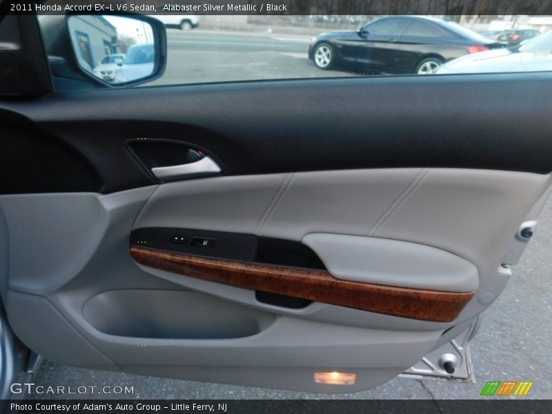 Alabaster Silver Metallic / Black 2011 Honda Accord EX-L V6 Sedan