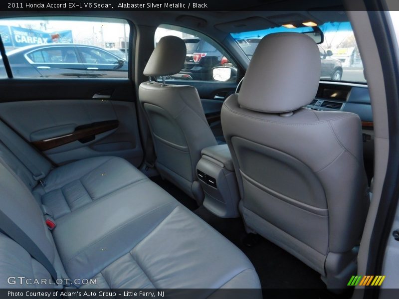 Alabaster Silver Metallic / Black 2011 Honda Accord EX-L V6 Sedan