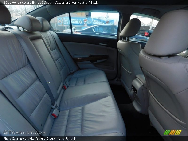 Alabaster Silver Metallic / Black 2011 Honda Accord EX-L V6 Sedan