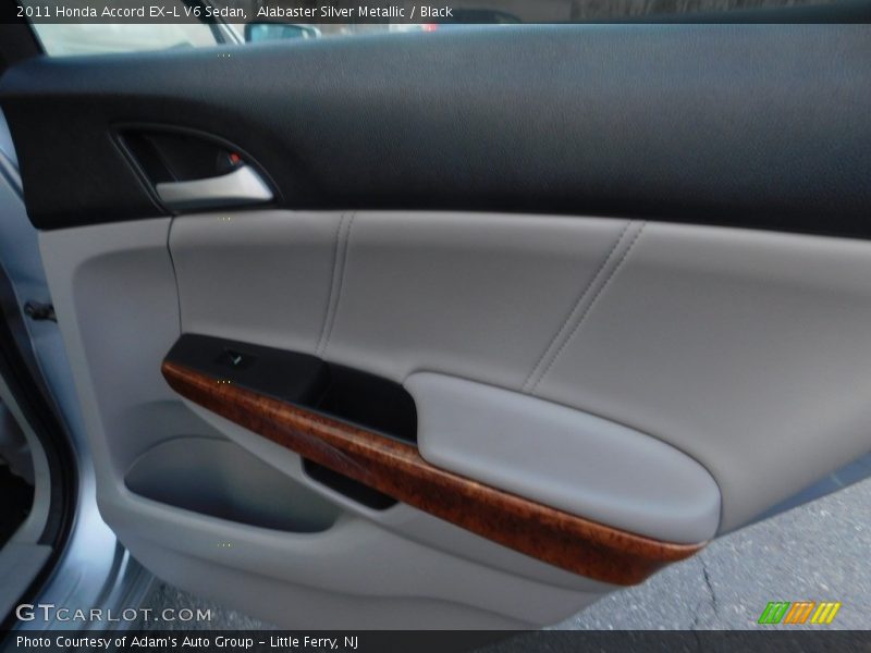 Alabaster Silver Metallic / Black 2011 Honda Accord EX-L V6 Sedan