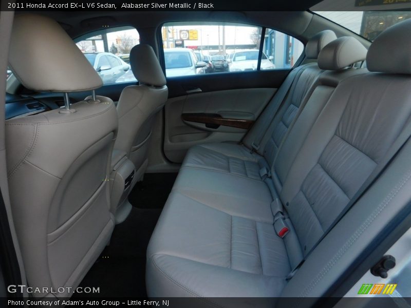Alabaster Silver Metallic / Black 2011 Honda Accord EX-L V6 Sedan