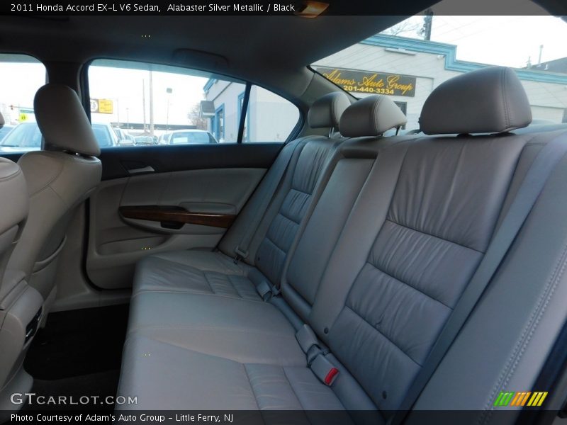 Alabaster Silver Metallic / Black 2011 Honda Accord EX-L V6 Sedan