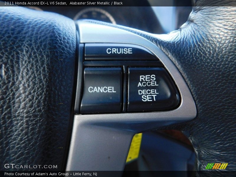 Alabaster Silver Metallic / Black 2011 Honda Accord EX-L V6 Sedan