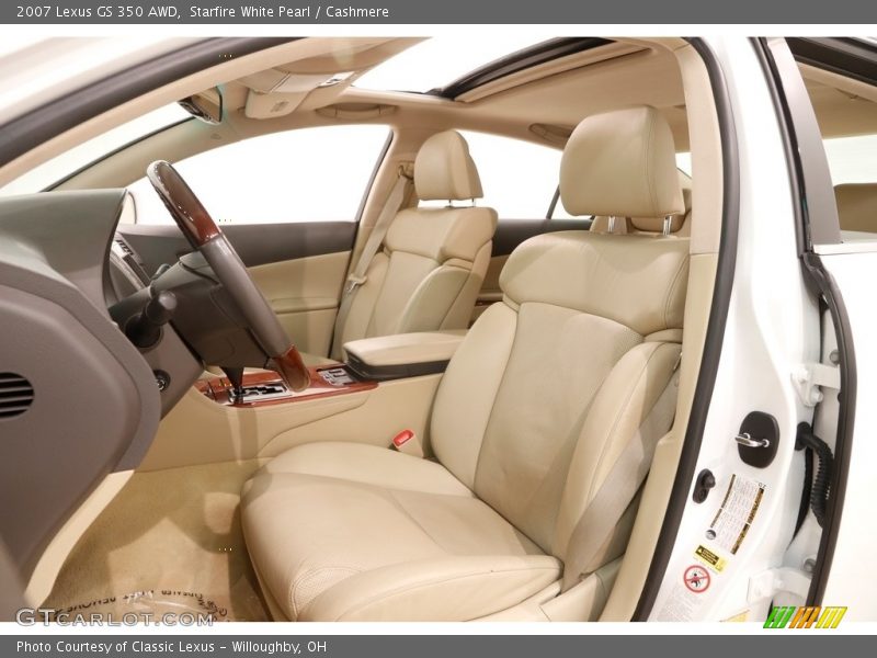 Starfire White Pearl / Cashmere 2007 Lexus GS 350 AWD