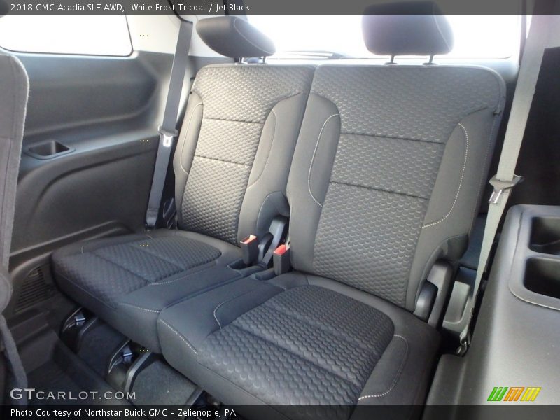 White Frost Tricoat / Jet Black 2018 GMC Acadia SLE AWD