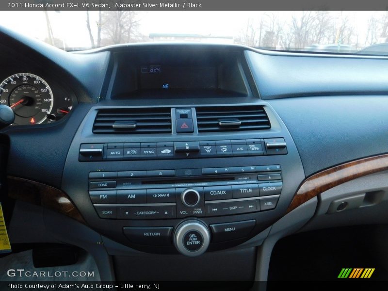 Alabaster Silver Metallic / Black 2011 Honda Accord EX-L V6 Sedan