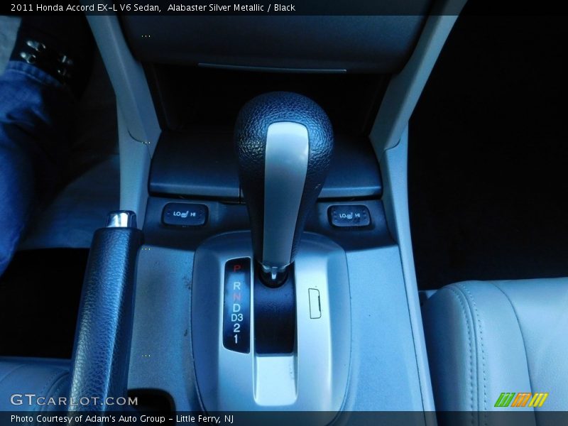 Alabaster Silver Metallic / Black 2011 Honda Accord EX-L V6 Sedan
