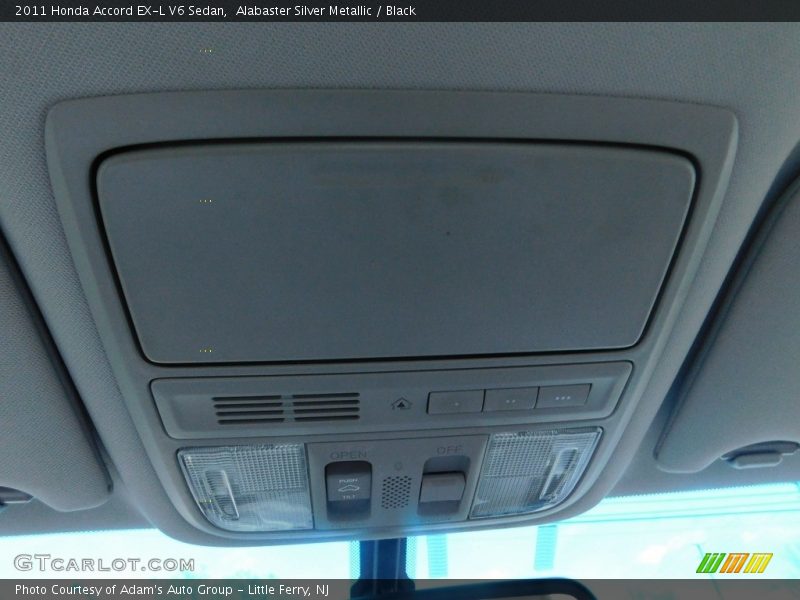 Alabaster Silver Metallic / Black 2011 Honda Accord EX-L V6 Sedan