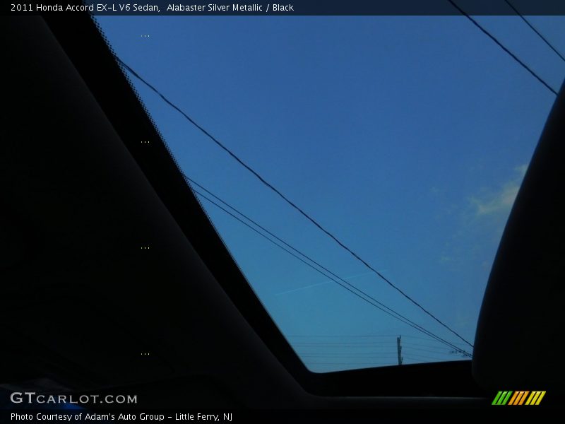 Alabaster Silver Metallic / Black 2011 Honda Accord EX-L V6 Sedan