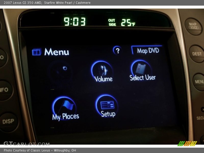Starfire White Pearl / Cashmere 2007 Lexus GS 350 AWD