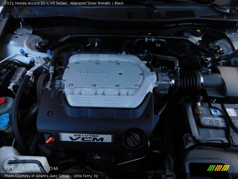 Alabaster Silver Metallic / Black 2011 Honda Accord EX-L V6 Sedan