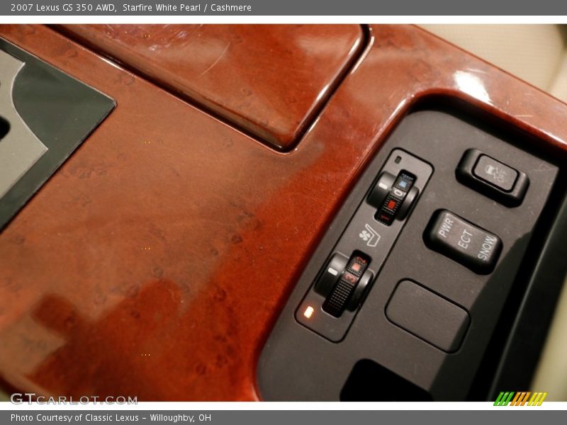Starfire White Pearl / Cashmere 2007 Lexus GS 350 AWD