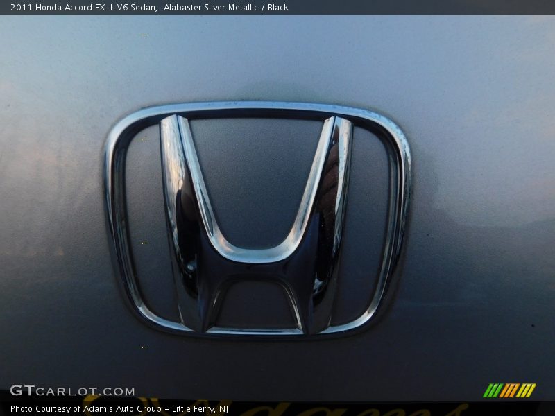 Alabaster Silver Metallic / Black 2011 Honda Accord EX-L V6 Sedan