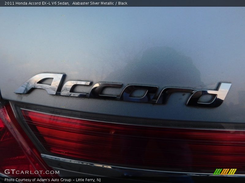Alabaster Silver Metallic / Black 2011 Honda Accord EX-L V6 Sedan