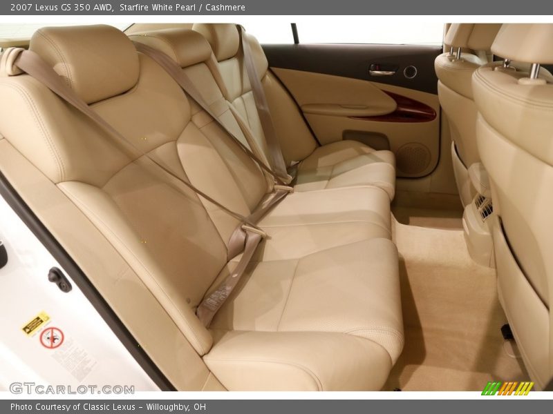 Starfire White Pearl / Cashmere 2007 Lexus GS 350 AWD