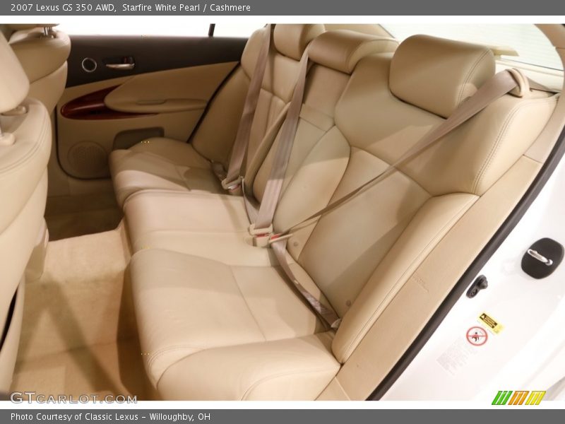 Starfire White Pearl / Cashmere 2007 Lexus GS 350 AWD