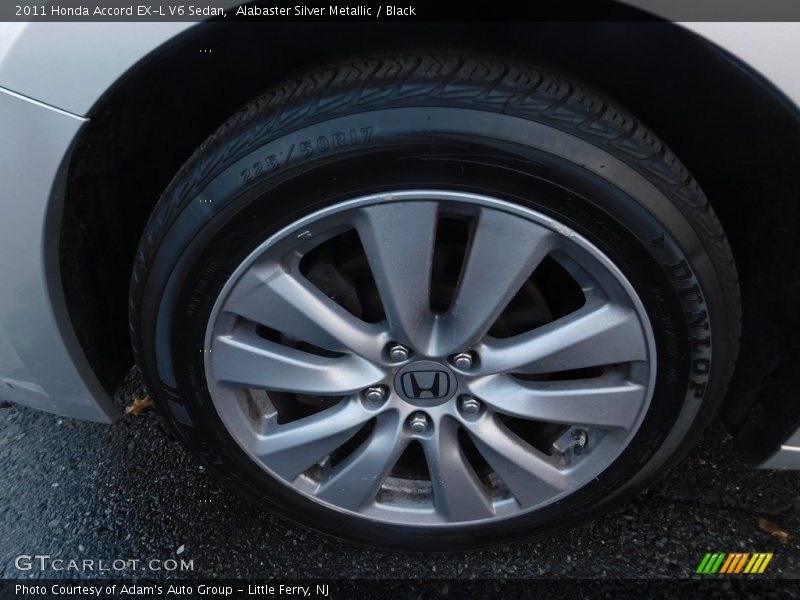 Alabaster Silver Metallic / Black 2011 Honda Accord EX-L V6 Sedan