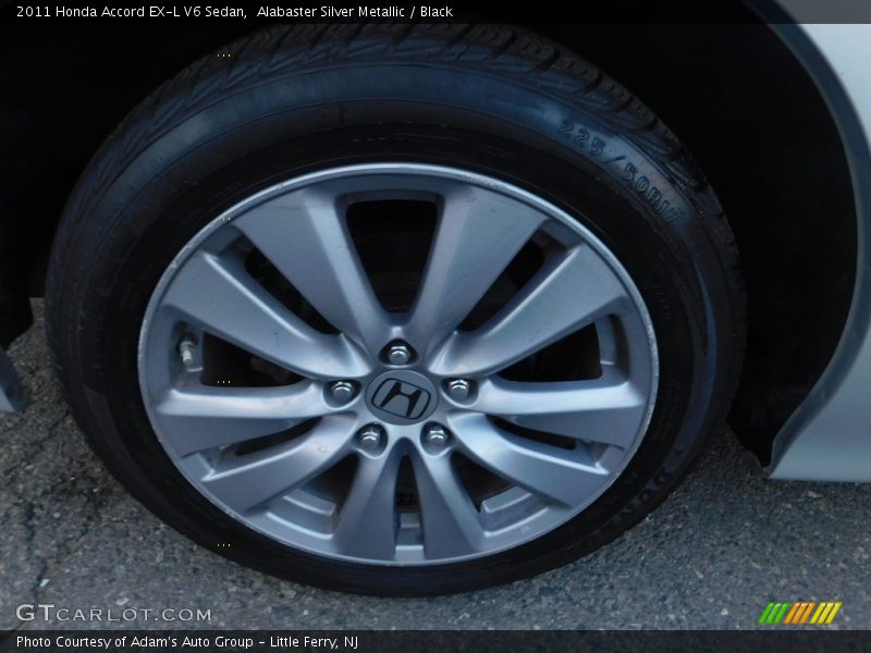 Alabaster Silver Metallic / Black 2011 Honda Accord EX-L V6 Sedan