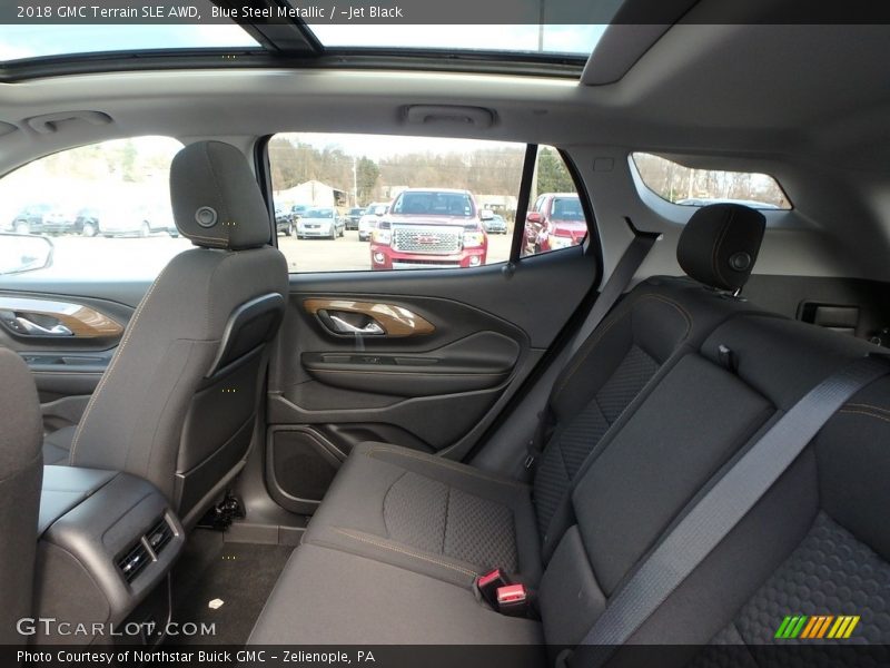 Blue Steel Metallic / ­Jet Black 2018 GMC Terrain SLE AWD