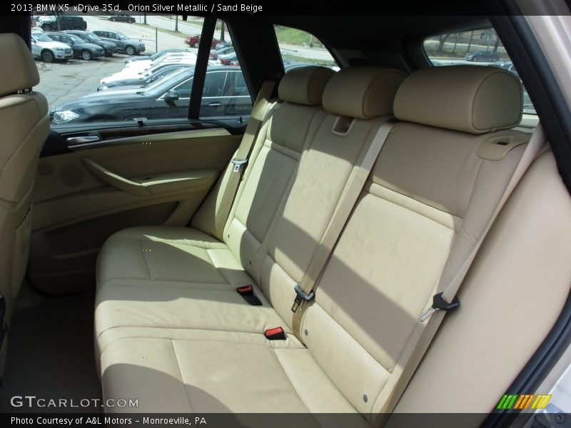 Orion Silver Metallic / Sand Beige 2013 BMW X5 xDrive 35d