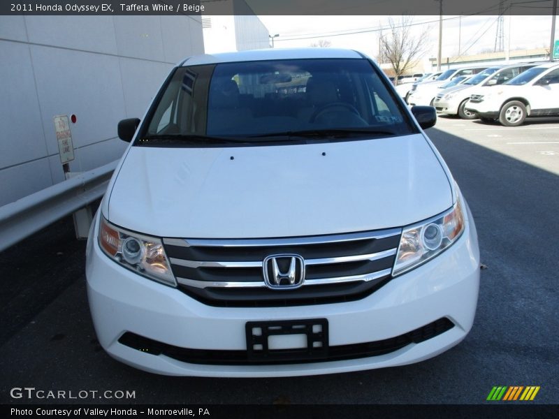 Taffeta White / Beige 2011 Honda Odyssey EX
