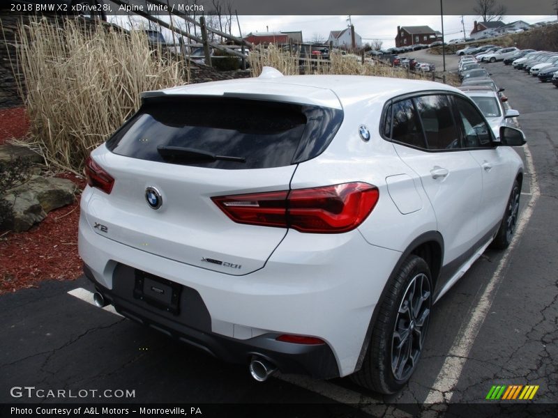 Alpine White / Mocha 2018 BMW X2 xDrive28i