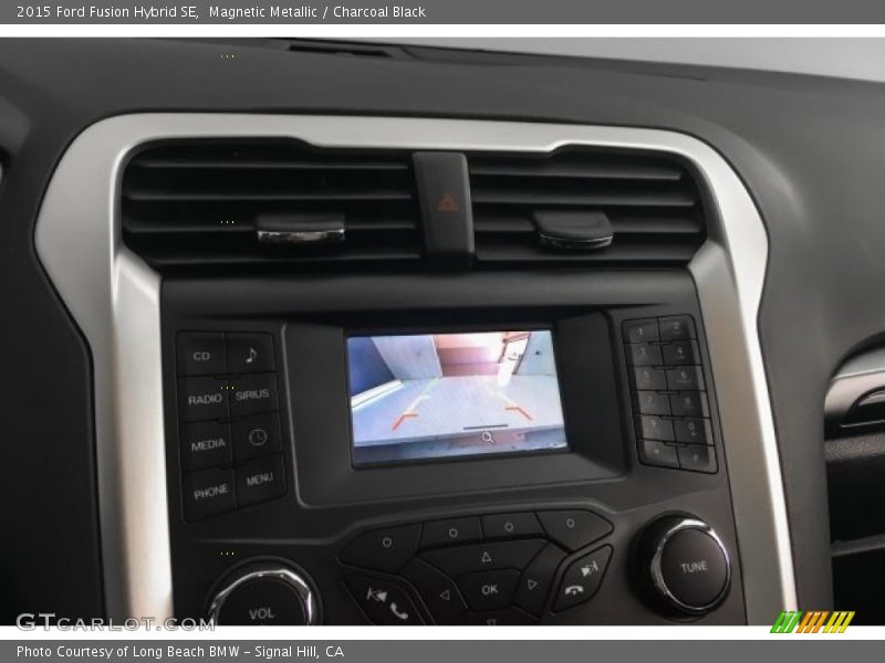 Magnetic Metallic / Charcoal Black 2015 Ford Fusion Hybrid SE