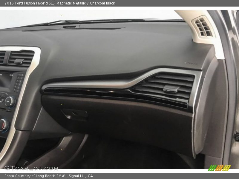 Magnetic Metallic / Charcoal Black 2015 Ford Fusion Hybrid SE