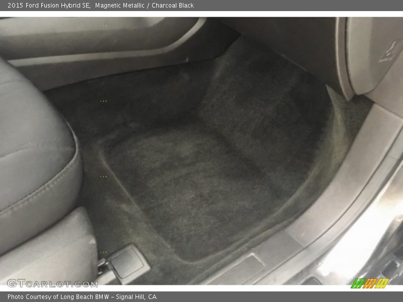 Magnetic Metallic / Charcoal Black 2015 Ford Fusion Hybrid SE